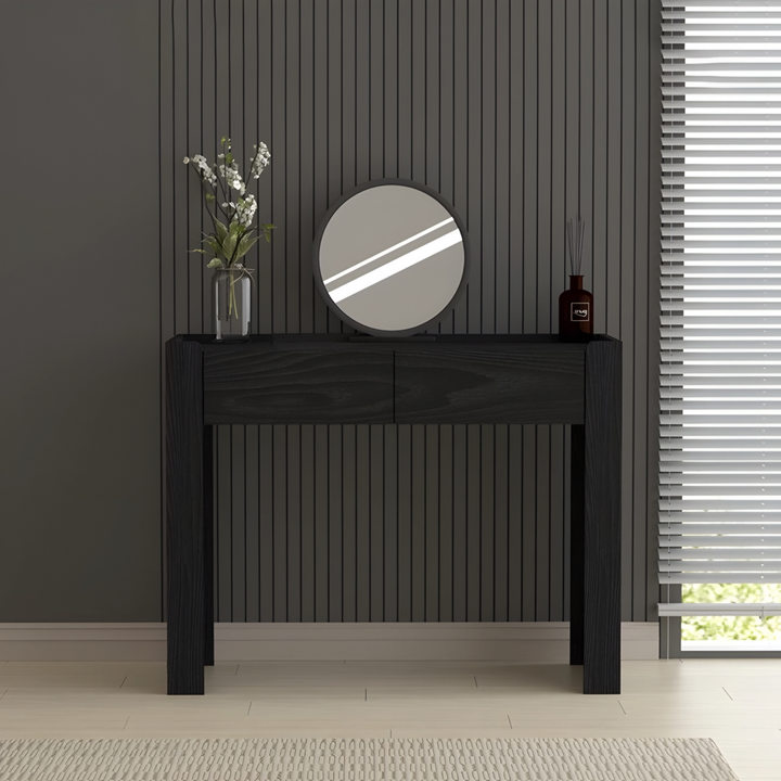 TIMBREL Rustic Solid Wood Vanity Table