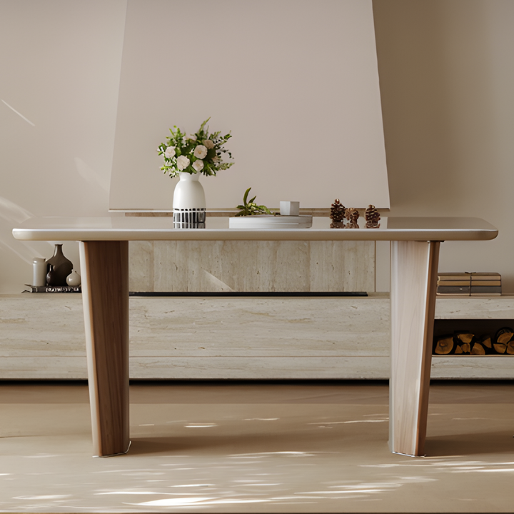 ALABASTER White Jade Stone Dining Table & Chair Set