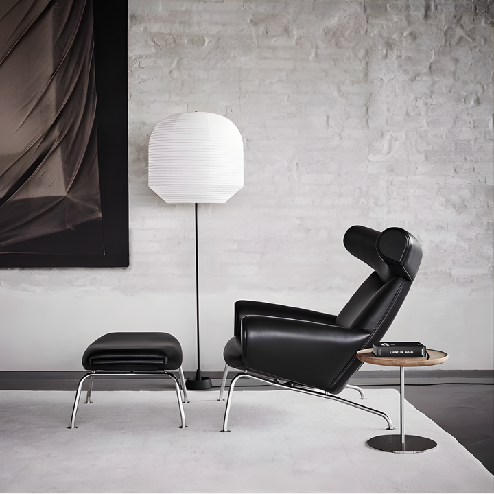 MARCUS Genuine Leather Lounge Chair - Cassa Haus Singapore
