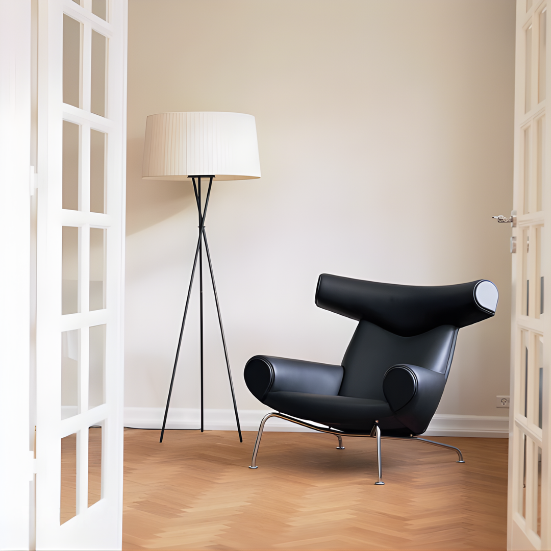 MARCUS Genuine Leather Lounge Chair - Cassa Haus Singapore