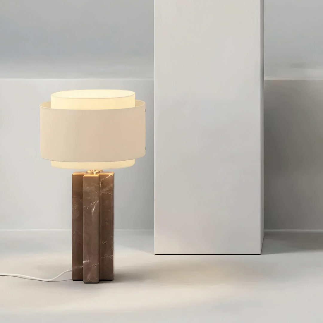 DUNLEITH Modern Marble Table Lamp
