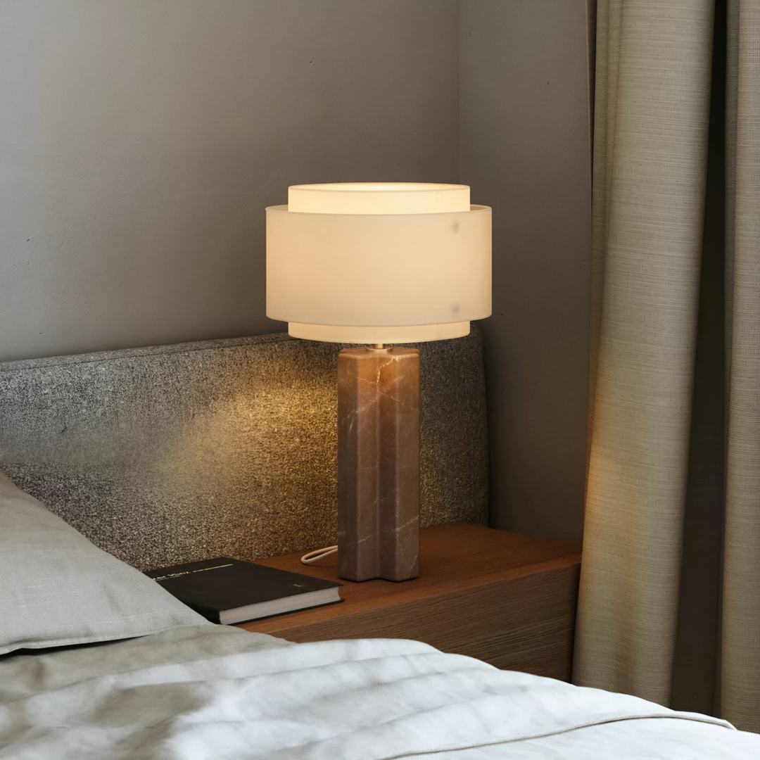 DUNLEITH Modern Marble Table Lamp