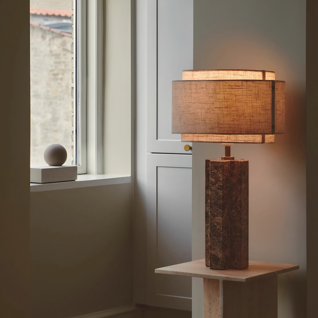 DUNLEITH Modern Marble Table Lamp