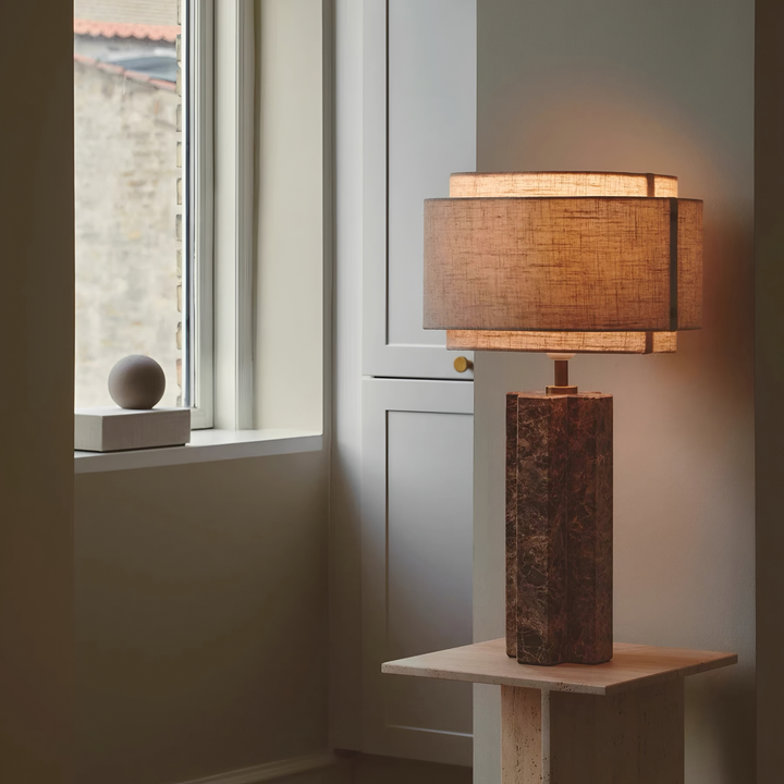DUNLEITH Modern Marble Table Lamp