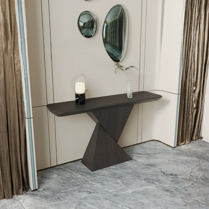 LEVANO Modern Minimalist Entryway Console Table