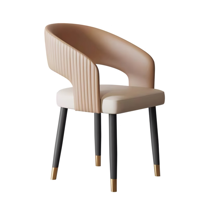 ADRIANA Modern Leather Dining Chair