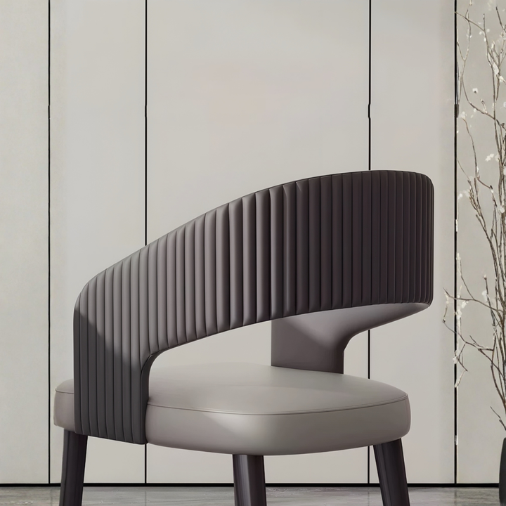 ADRIANA Modern Leather Dining Chair