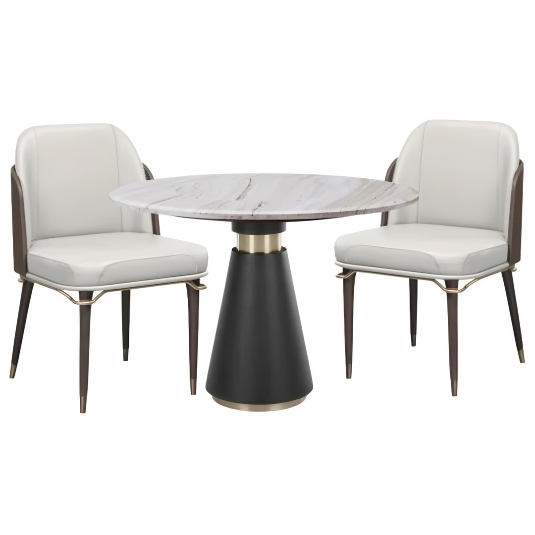RAVELION Modern Leather Dining Chair