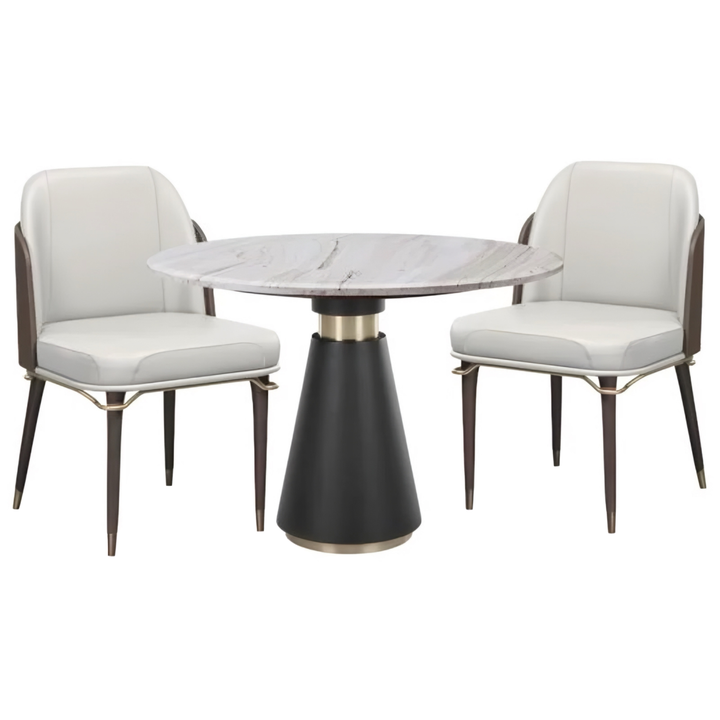 RAVELION Modern Leather Dining Chair