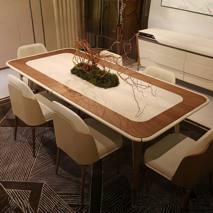 RAVELION Modern Leather Dining Chair