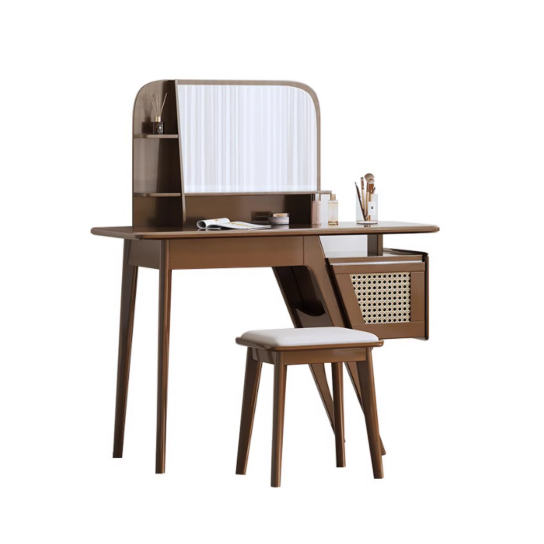 NAKORI Solid Wood Dressing Table Set