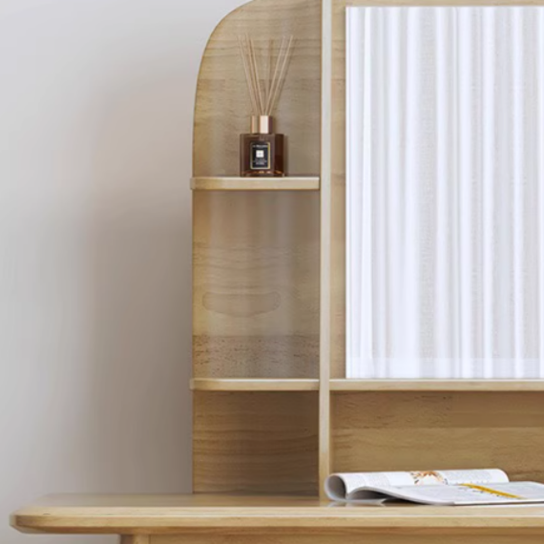 NAKORI Solid Wood Dressing Table Set