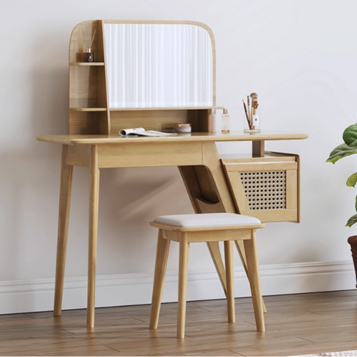 NAKORI Solid Wood Dressing Table Set