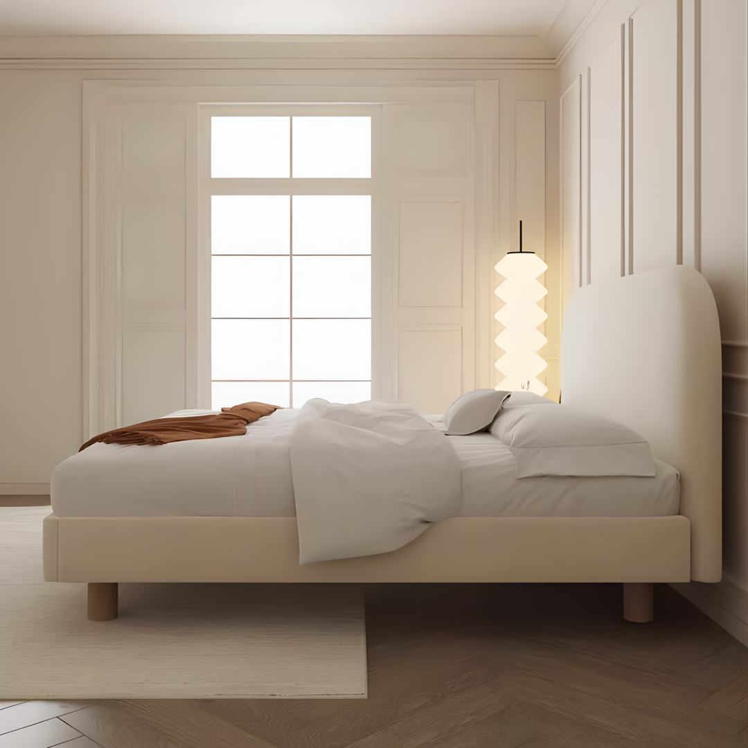 ELVIRA Modern Fabric Bed