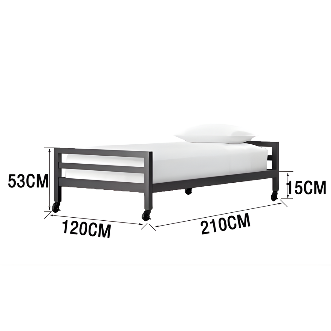PAXI Modern Multifunctional Double Decker Bedframe
