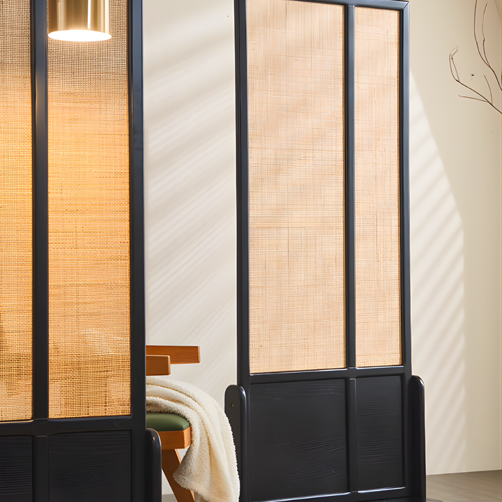 PENROSE Japandi Rattan Partition