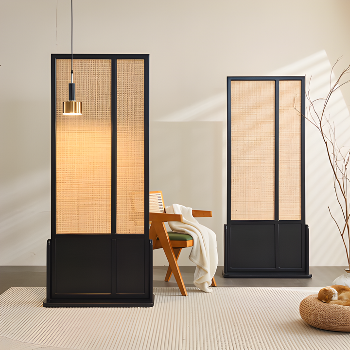 PENROSE Japandi Rattan Partition