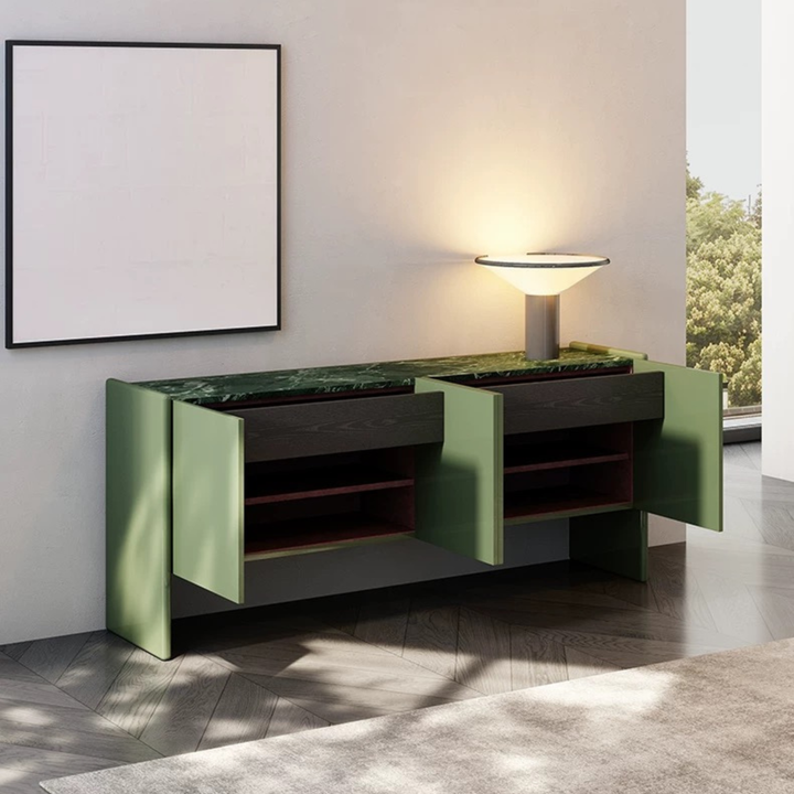 VERALIS Modern Marble Sideboard Cabinet