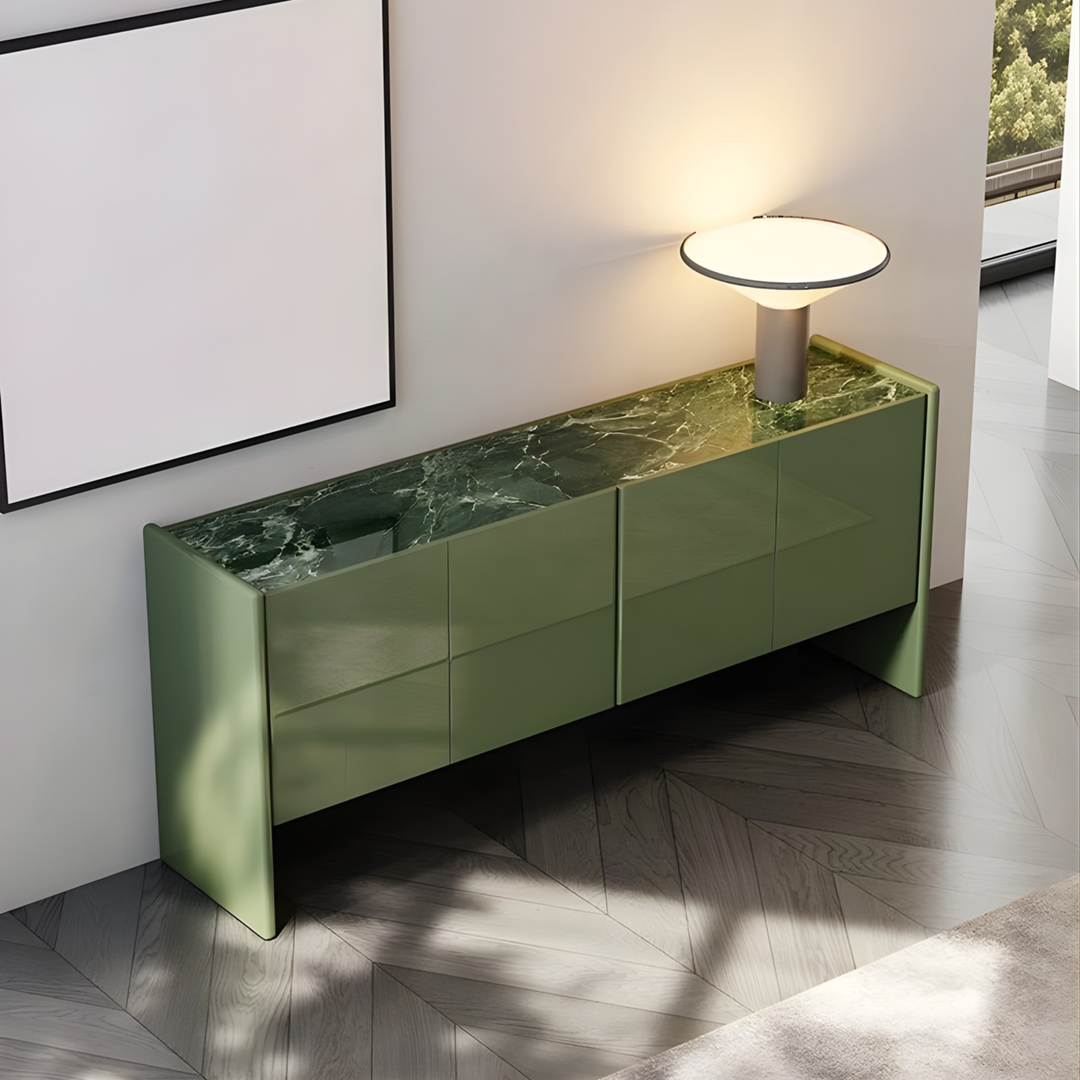 VERALIS Modern Marble Sideboard Cabinet