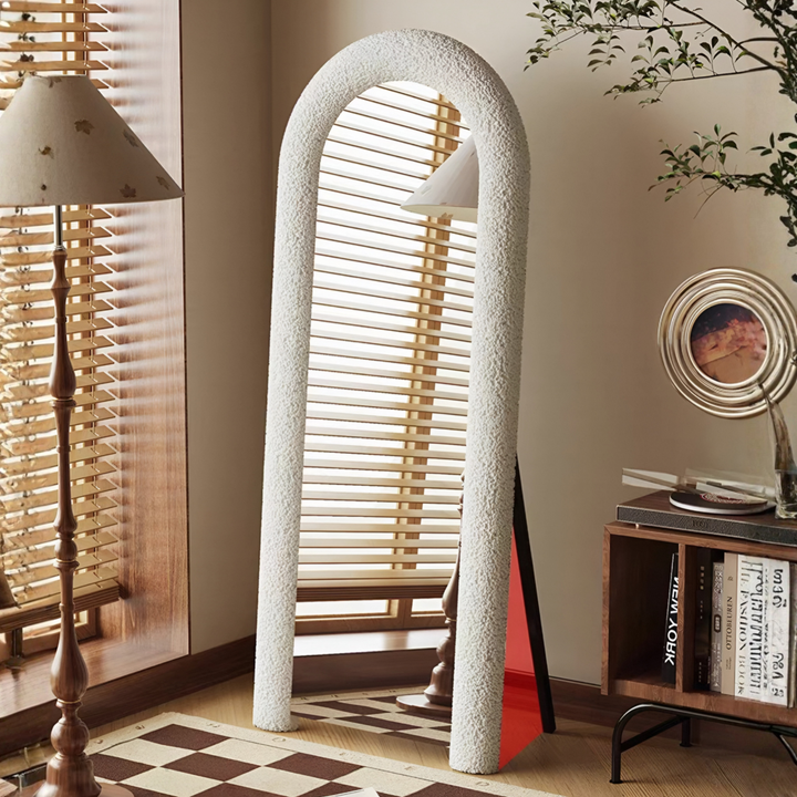 COVA Arch Velvet Floor Mirror