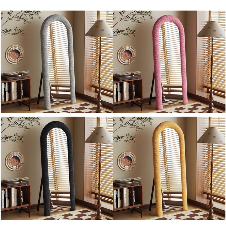 COVA Arch Velvet Floor Mirror