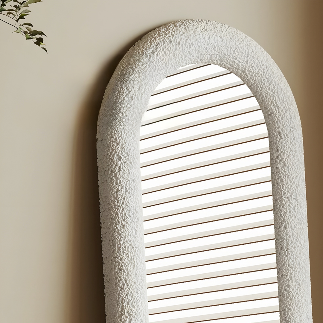 COVA Arch Velvet Floor Mirror