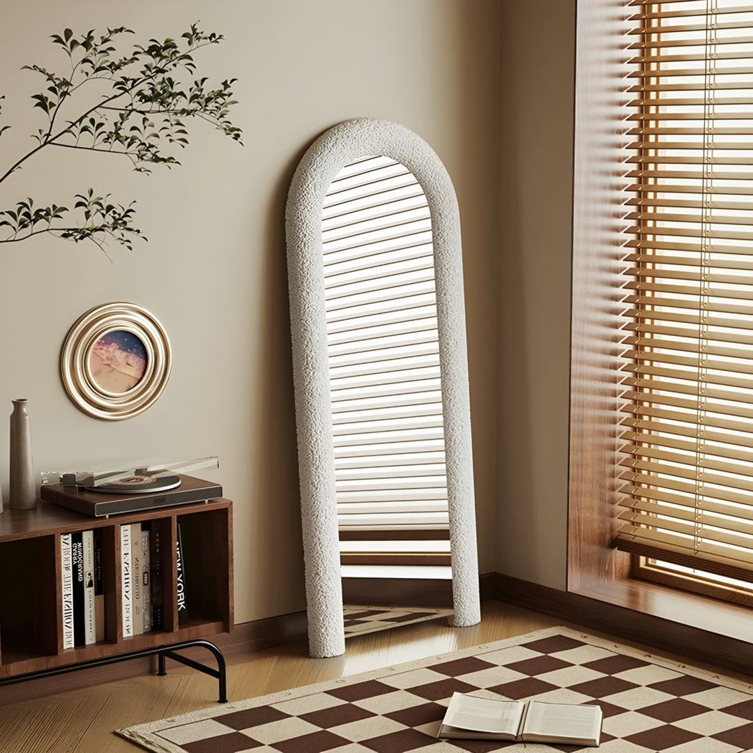 COVA Arch Velvet Floor Mirror
