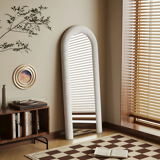 COVA Arch Velvet Floor Mirror - Cassa Haus Singapore