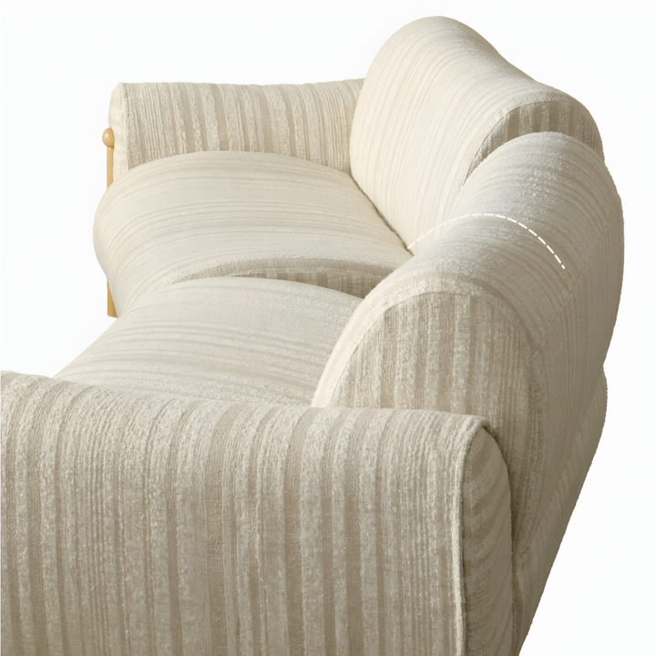 ROTHEN Modern Chenille Fabric Sofa - Cassa Haus Singapore