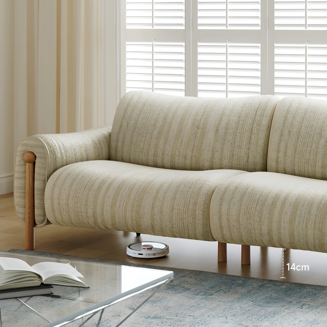 ROTHEN Modern Chenille Fabric Sofa - Cassa Haus Singapore