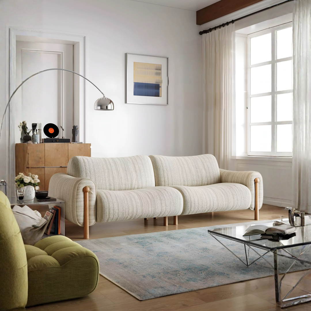 ROTHEN Modern Chenille Fabric Sofa - Cassa Haus Singapore