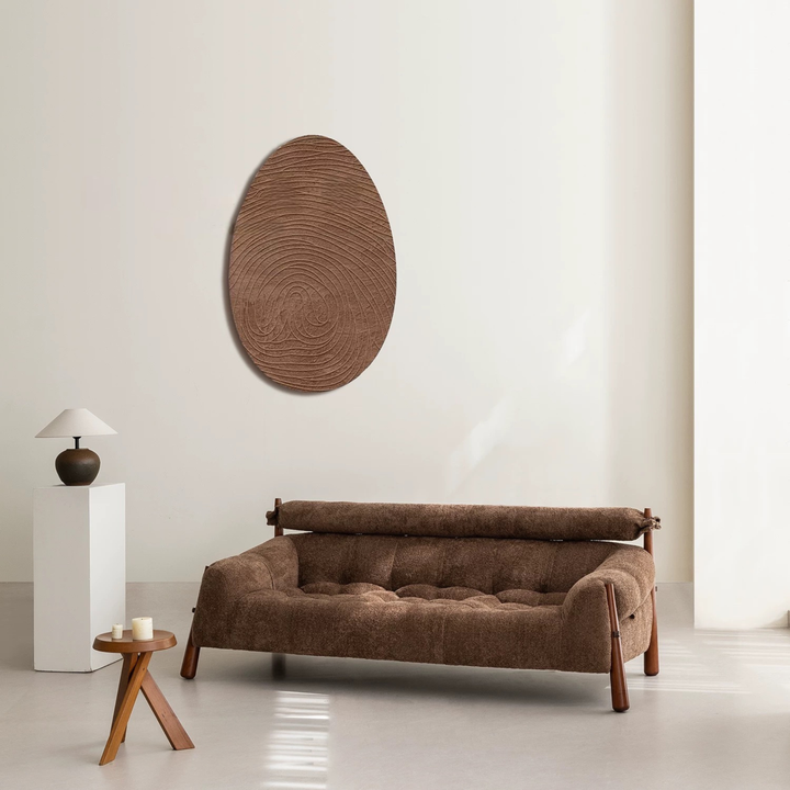 OMELA Modern Boucle Fabric Sofa
