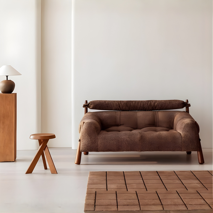 OMELA Modern Boucle Fabric Sofa