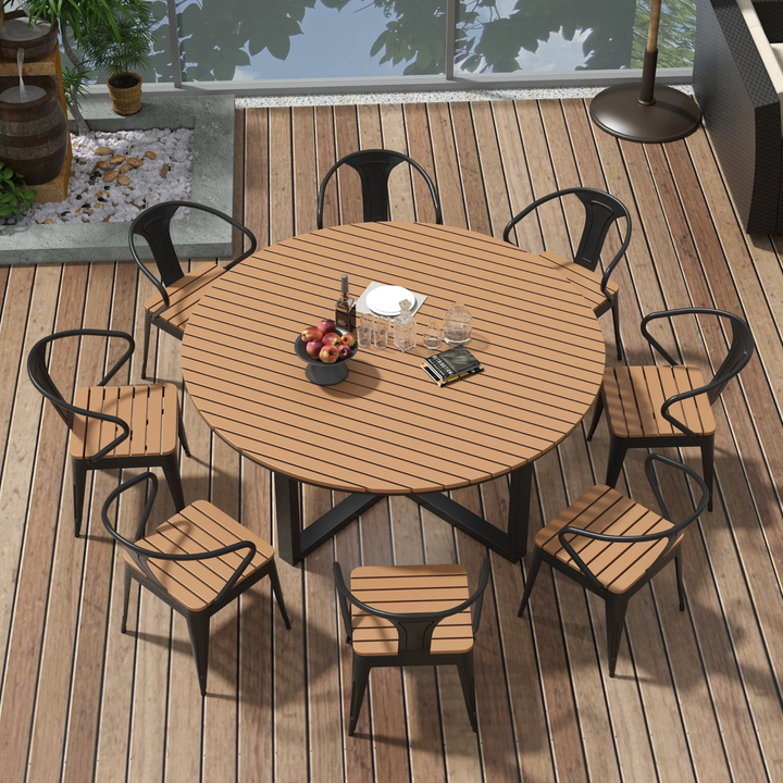 AQRIVANE Modern Outdoor Table & Chairs