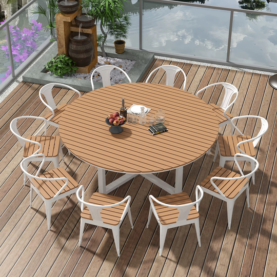 AQRIVANE Modern Outdoor Table & Chairs - Cassa Haus Singapore