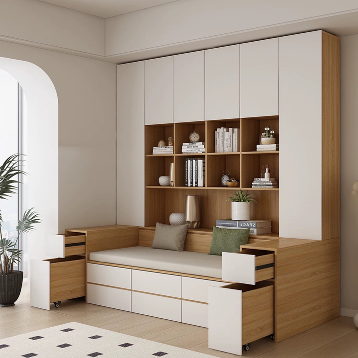 ARDEN Modern Cabinet & Ottoman - Cassa Haus Singapore