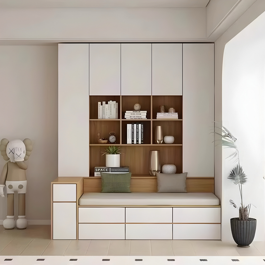 ARDEN Modern Cabinet & Ottoman - Cassa Haus Singapore