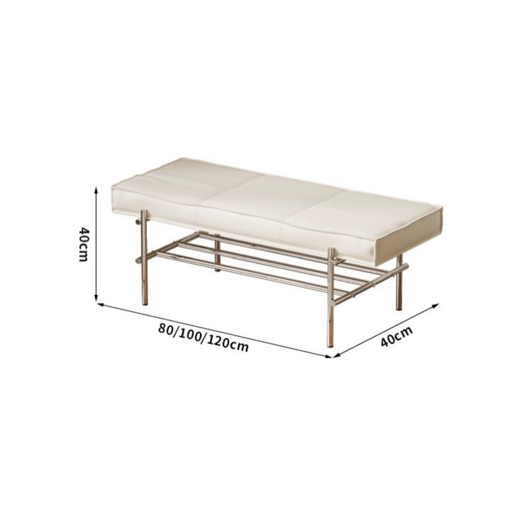 RAVENO Modern Leather Bench