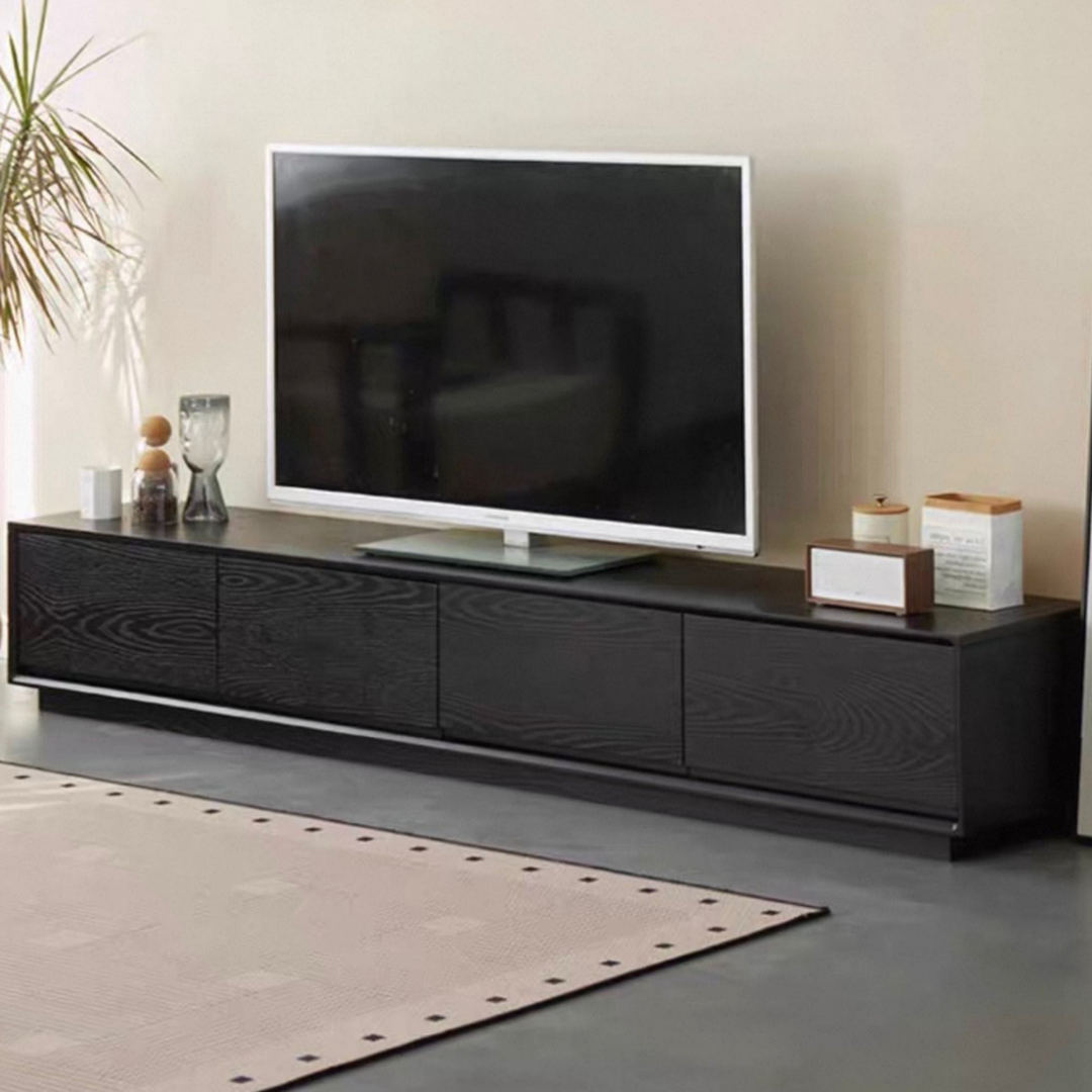 NOCTARA Modern Solid Wood TV Console