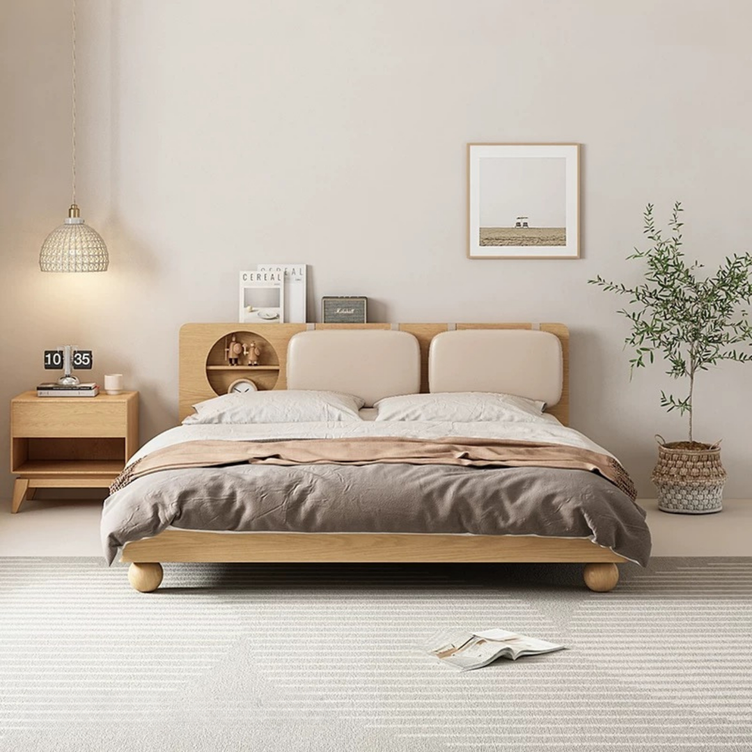 ELSEN Japandi Solid Wood Bedframe