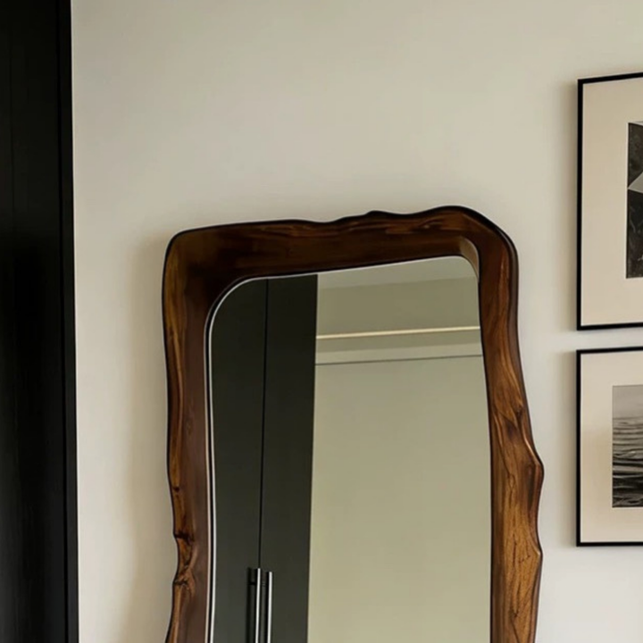 AEROVELUNE Rustic Full Length Mirror