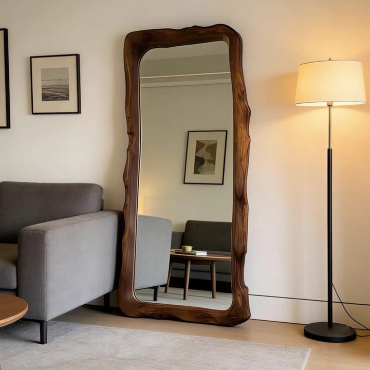 AEROVELUNE Rustic Full Length Mirror