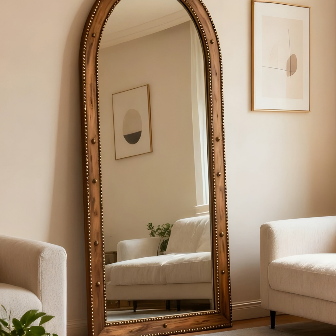 ARVELIN Vintage Full Length Arch Mirror