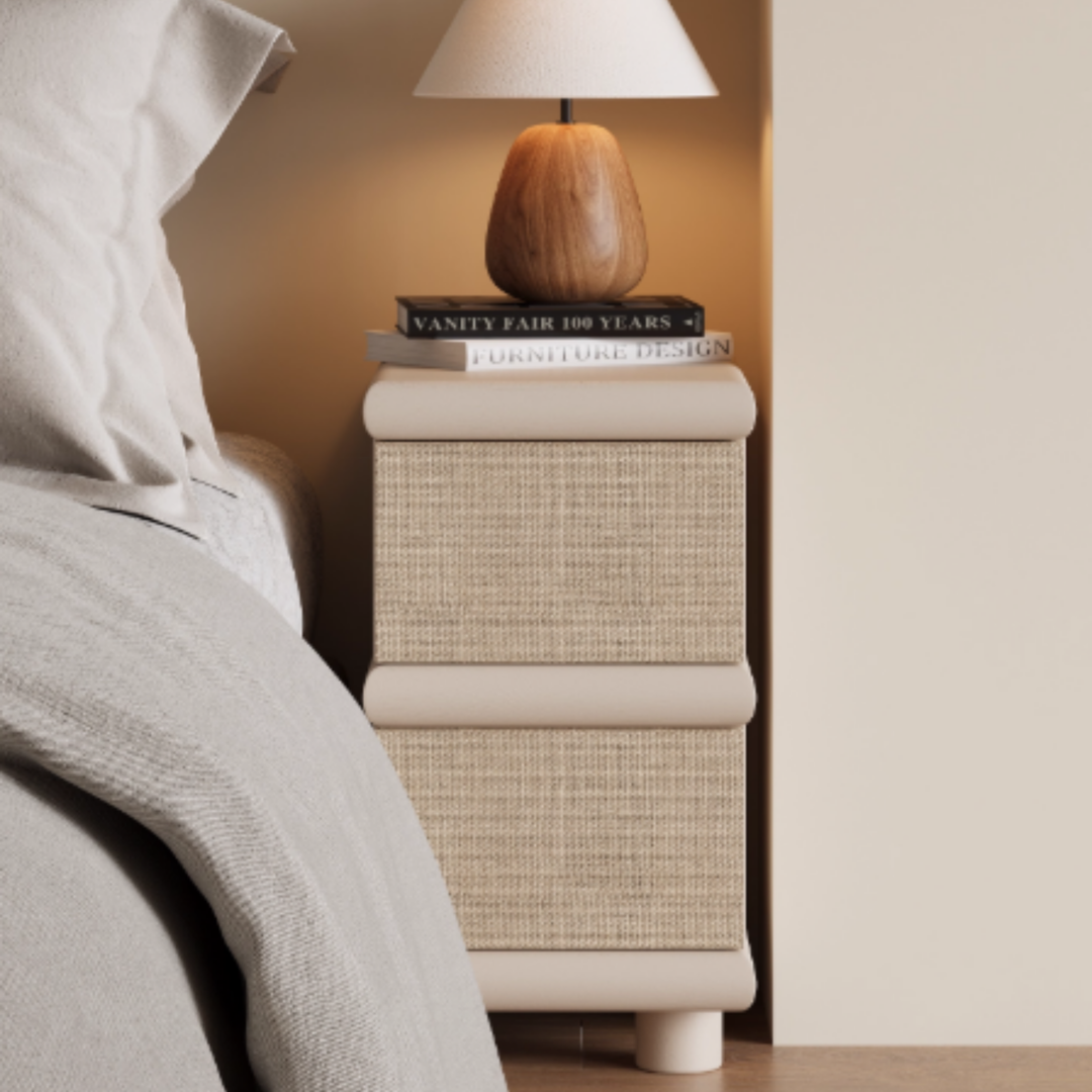 SELARO Modern Bedside Cabinet - Cassa Haus Singapore