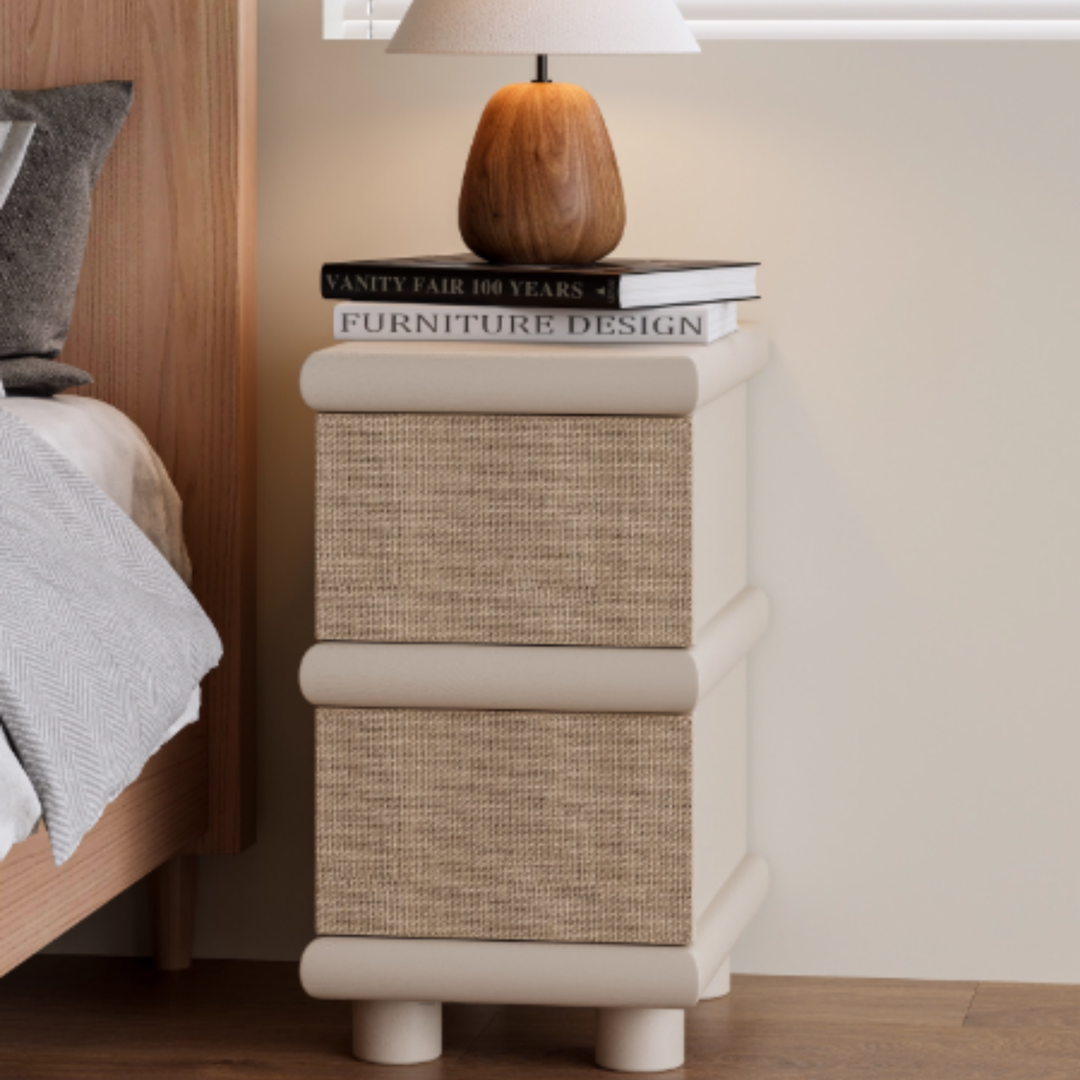SELARO Modern Bedside Cabinet - Cassa Haus Singapore