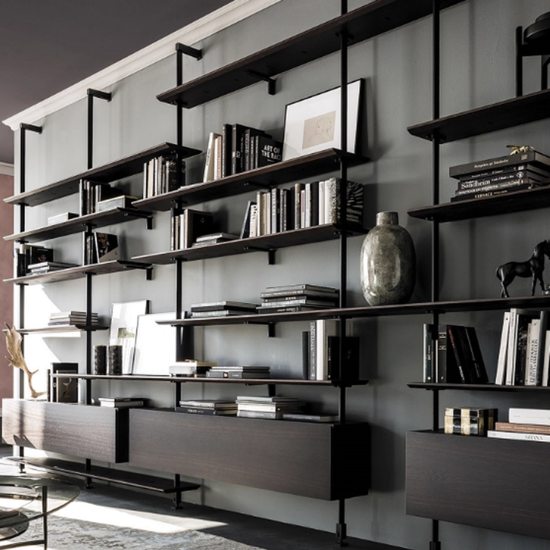 KELAN Modern Industrial Bookshelf