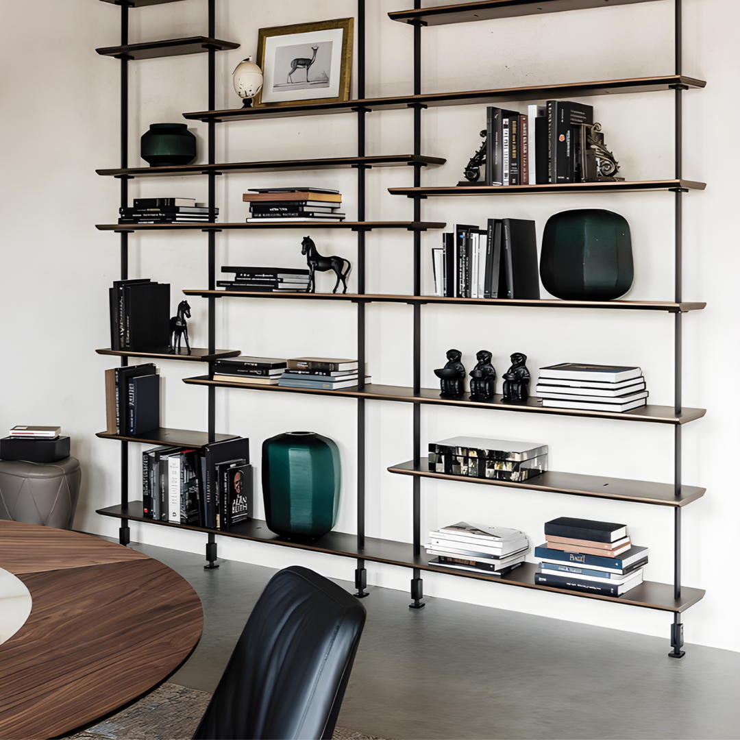 KELAN Modern Industrial Bookshelf