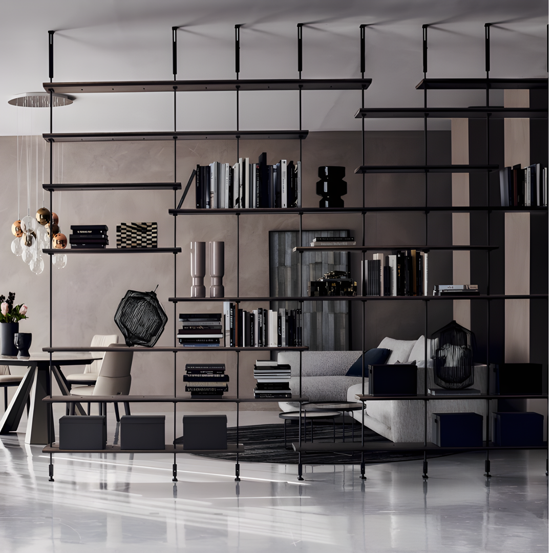 KELAN Modern Industrial Bookshelf