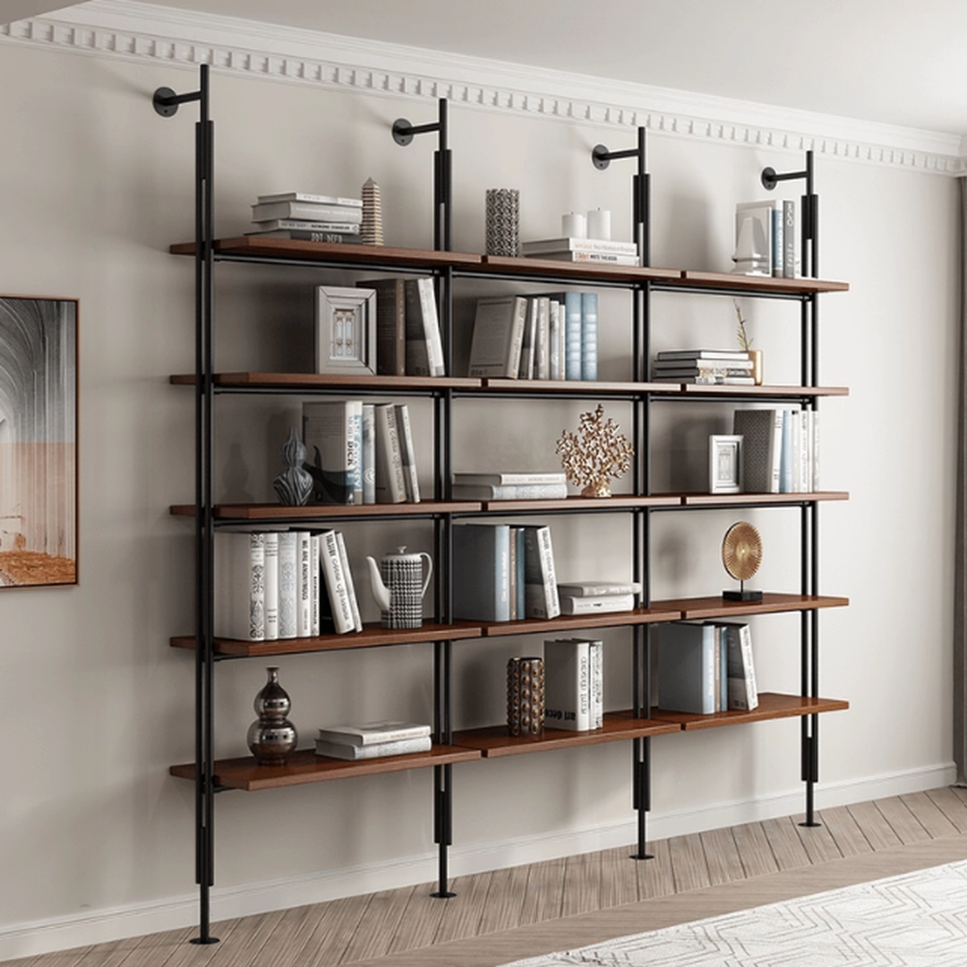 TAVERN Rustic Industrial Bookshelf