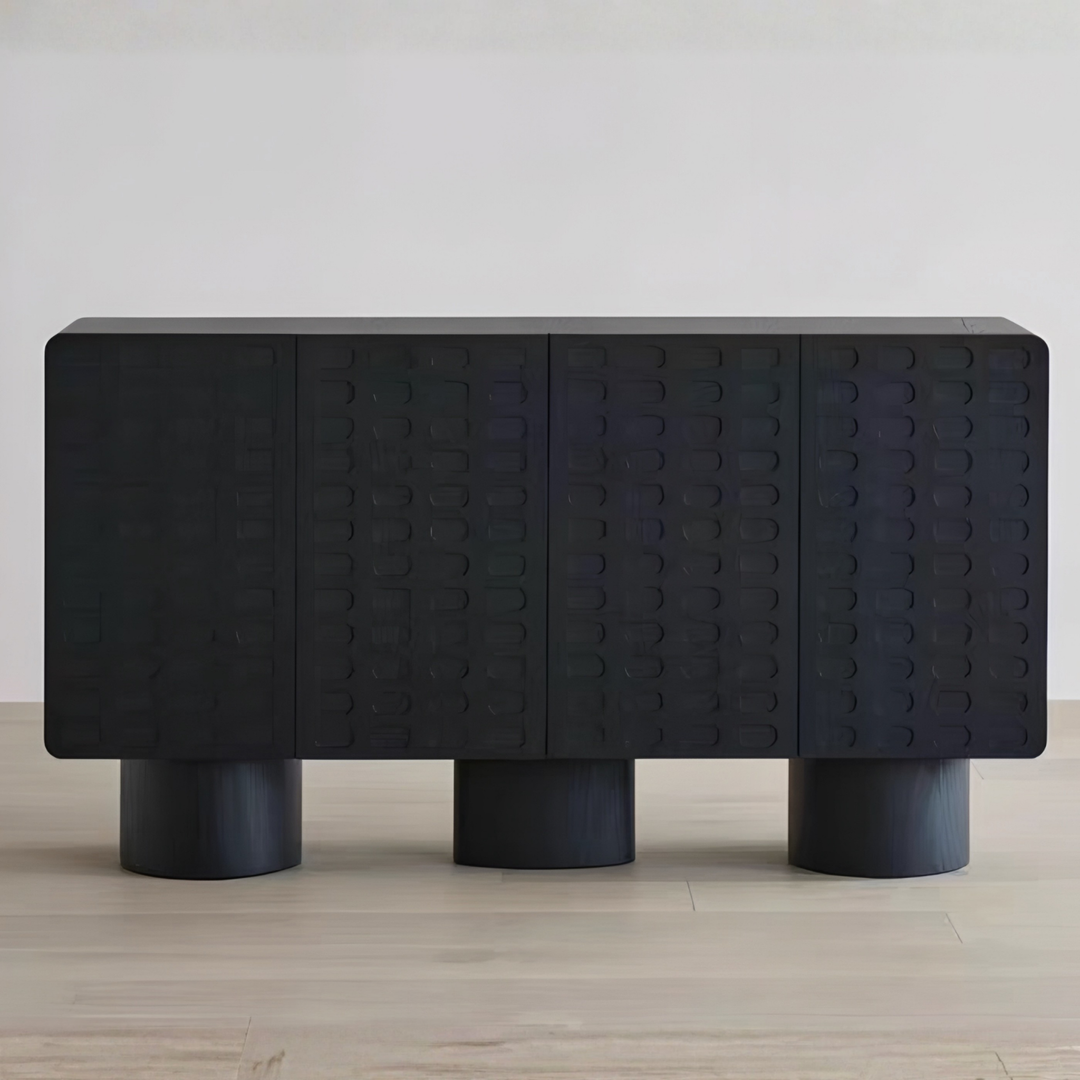 GEOMETRA Modern Solid Wood Sideboard